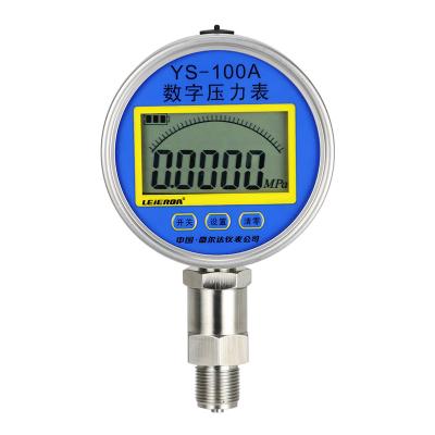 China Leierda 4inches 100mm Digital Hydraulic Pressure Indicated Pressure Sensor With 1/2