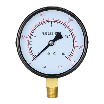 China Cheap Leierda 4inches 100mm Water Pressure Gauge Gauge Pressure Gauge China Made Pressure Gauge LPG10014 for sale