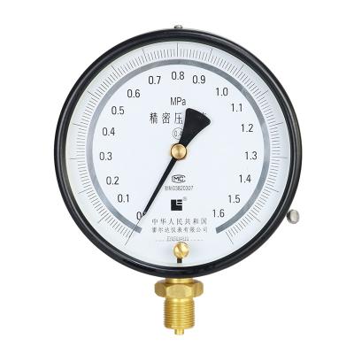 China Leierda 6inches 150mm High Accuracy 0.4%FS Pressure Gauge Pressure Gauge LPGYB150 for sale