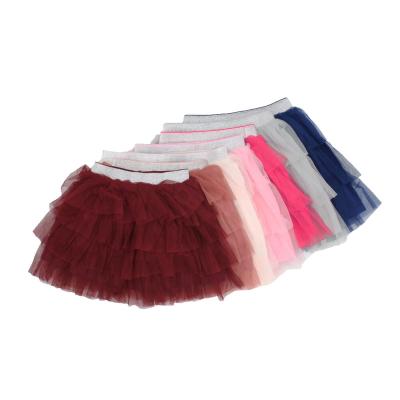 China Cheap Fluffy Anti-wrinkle Factory Price Tutu Skirt Baby Tulle For Girls With Prices for sale