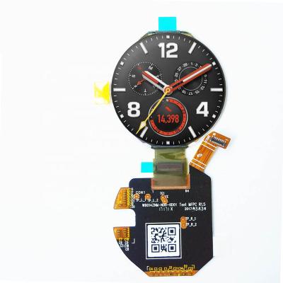 China Sunlight Small Smartwatch BOE Screen Factory Price 1.39inch 454x454 20pin Super Thin Colorful Round AM Readable 20pin oled LCD Panel VR AR Watch for sale