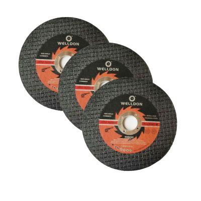 China SHARPNESS/LONG LIFE 4inch black long life 5inch divs cutting rolls stainless steel cutting disc 107X1X16mm for sale