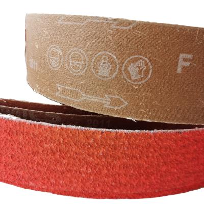 China Surface Grinding Belt Ceramic Material Sanding Metal Polishing Abrasive Belt Sander Belt for sale