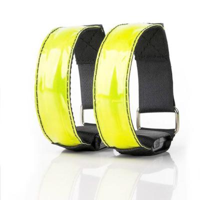 China Yes New Arrival Adjustable Chargeable Sport LED Reflective Armband Working With USB Charging Cable For Safety for sale