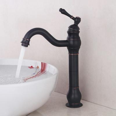 China Metered Faucets High Body Sanitary Faucets Bathroom Ware Parts Wash Basin Faucet for sale