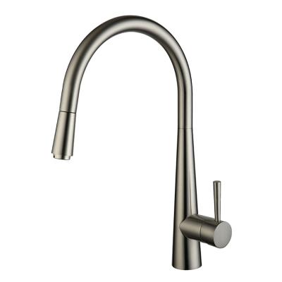 China Good Quality Thermostatic Faucets Pull Out Water Faucets Kitchen Sanitary Polished Brass Faucets for sale