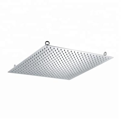 China With Switch PD Ultra-thin Wall Mounted Rainfall Shower Head For Bathroom 50*50CM for sale