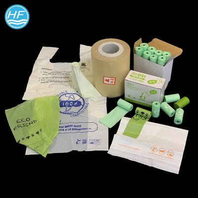 China PBAT PLA Plastic Sheet Roll Food Wrapping Moisture Proof/Degradable Compostable Biodegradable Laminating Film for sale