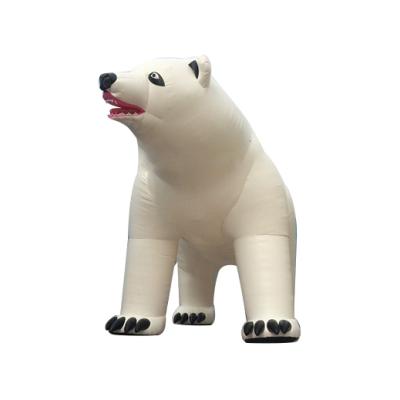 China SZL /holiday new year festival/event festival parada decoration inflatable white walking polar bear cartoon for sale