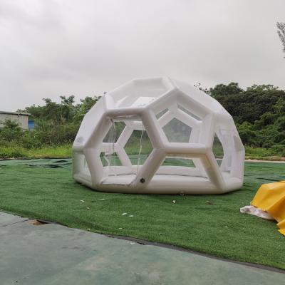 China SZL 5m Indoor Outdoor Inflatable Dome Tent Transparent Crystal Bubble Inflatable Tent Sphere Event for sale