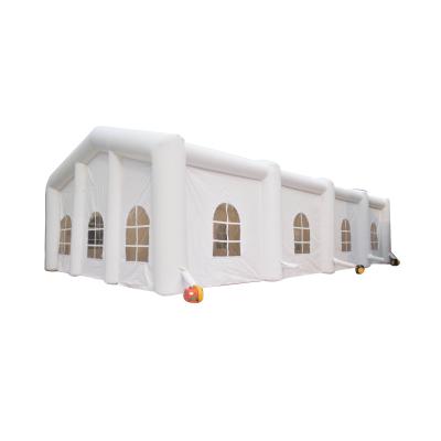 China Outdoor Indoor Event SZL Huge Inflatable White Wedding Party Tent / Outdoor Inflatable Event Canopy Tent for sale