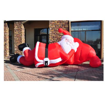 China Festival / New Year Christmas /holiday Guangzhou Inflatable Santa Cartoon For Events Advertising Festival Custom for sale