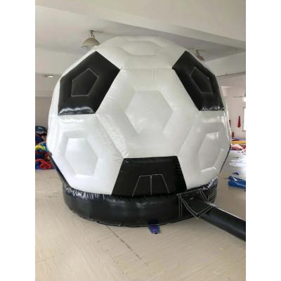 China Guangzhou Inflatable Slide Bouncer Soccer Bouncer Outdoor Indoor Play Bouncy Castles for sale