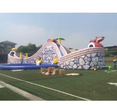 China Water Games Guagnzhou Factory Amusement Park Water Game Water Pool Adult Inflatable Floating Park New for sale