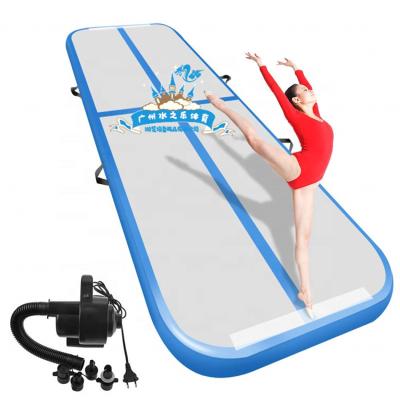 China Yoga Exercise Sports Gym Inflatable Inflatable Mat Air Track Tumbling Mat Fitness Air Track for sale