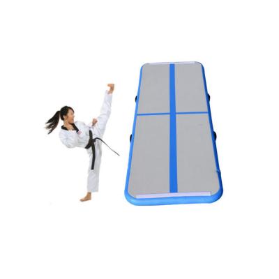 China Yoga Exercise Sports Fitness Guagnzhou Factory Gym Inflatable Mat Inflatable Air Tumble Track For Gymnastics Training for sale