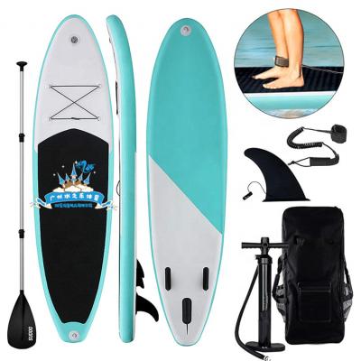 China Factory Price Unisex Inflatable Stand Up Paddle Board Surfing Surfboard With Accessories And SUP Premium Carry Bag for sale