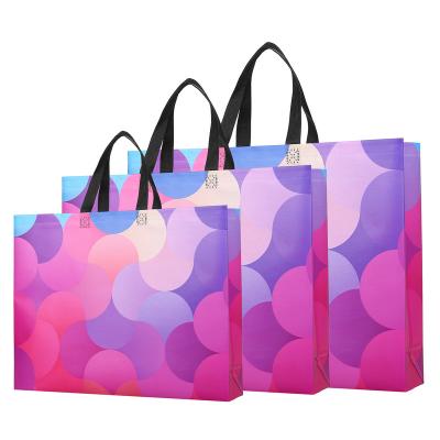 China Wholesale Custom Reusable Shopping Bag Eco Friendly Printing Nonwovens Eco Friendly Shopping Tote Bag for sale