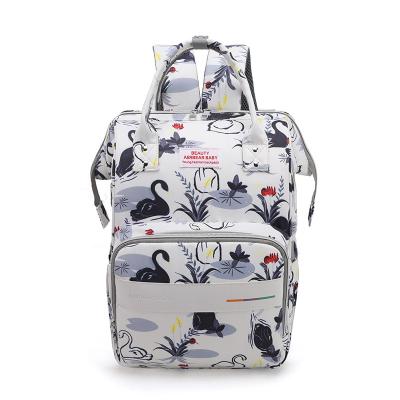 China Multi-Functional Outdoor Diaper Bag Backpack Waterproof Durable Mummy Baby Diaper Mummy Bag Baby Mummy Bag Outdoor for sale