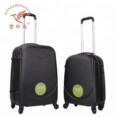 China Hard Bag Suitcase Travel Trolley ABS Simple Wholesale 3 Pieces Carry On Luggage Set On Wheels for sale