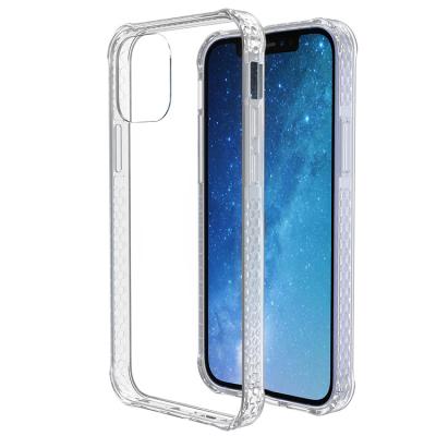 China Reinforced Scratchproof Corner Air Cushion Shock Absorption PC Cover iPhone 11 12 SE Max Clear Max Clear Case for sale