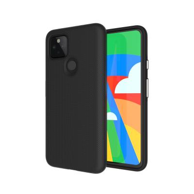 China New Factory Price Scratchproof Football Pattern Shockproof PC TPU Phone Case Hard Tpu Case For Google Pixel 4A for sale