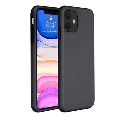 China Scratchproof Shockproof Soft Cover For iPhone 11 Case Original Quality Real Silicone Liquid Case Microfiber Inside iPhone X Phone Case for sale