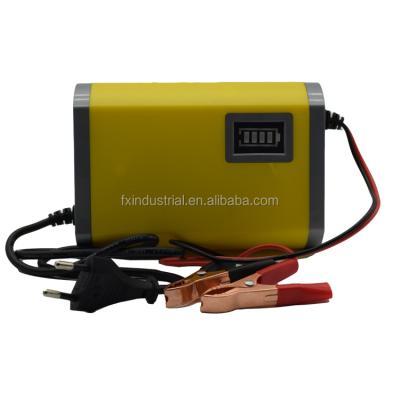 China High quality motorcycle/scooter lead acid battery fast charging charger for 12V3A car battery charger for sale