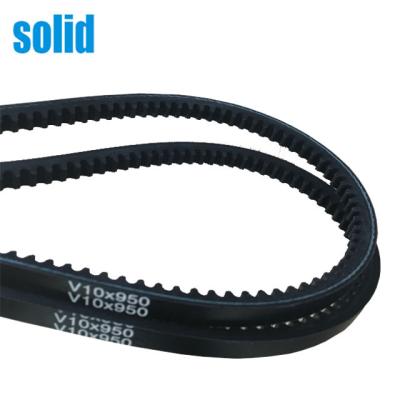 China 100000KM high quality epdm v belt solid mark 10X950 for sale