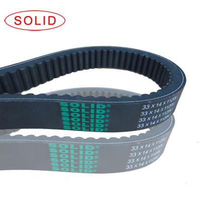 China High Quality SOLID Rubber Polestar Engineered Snowmobile Drive Belt for sale