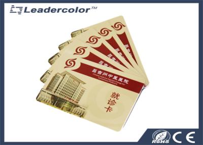 China CR80 Size Plastic MIFARE ® IC Card CMYK Printing 13.56Mhz ISO 14443A for sale