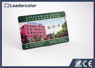 China Custom Die Cut 125khz RFID Card , PVC Smart Card With Magnetic Stripe for sale