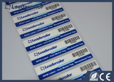 China Customized Iso18000-6c Uhf Windshield Tag Car Sticker For Windshield for sale