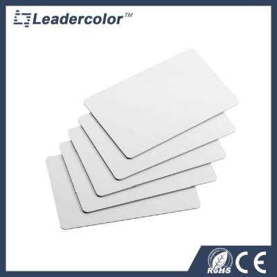 China Wasserdichtes leeres Weiß UHF RFID Smart Card, bedruckbare PVC-Karte für Autoparken zu verkaufen