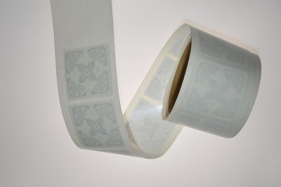 China Klebende nasse 3D Umbauten Impinj H47 UHF RFID bedruckbare kupferne Aufkleber 50*50mm Größe zu verkaufen