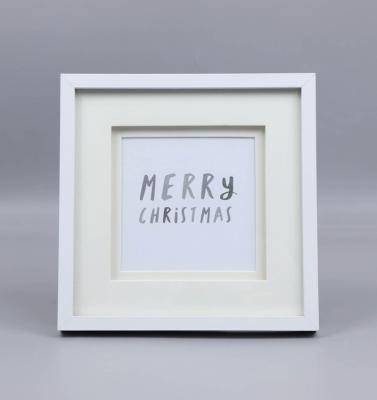 China Simplicity Mini Square Photo Frame, MDF Picture Frame, Shadow Box Frame 6x6