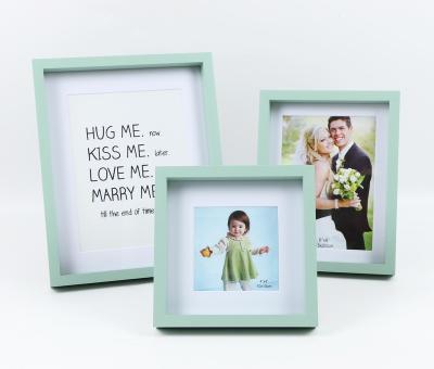 China Deep Simplicity Photo Frame, MDF Picture Frame, Colorful Art Frame for sale