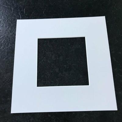 China 9x9 RIBBA frame (12x12cm open) 1.2mm pure white paper molding for sale