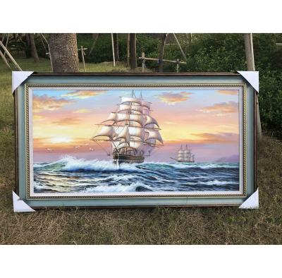 China 60x120cm Classic Oil Painting, Hnad-made Picture Frame, Large Size Wall Art For Home Or Office for sale