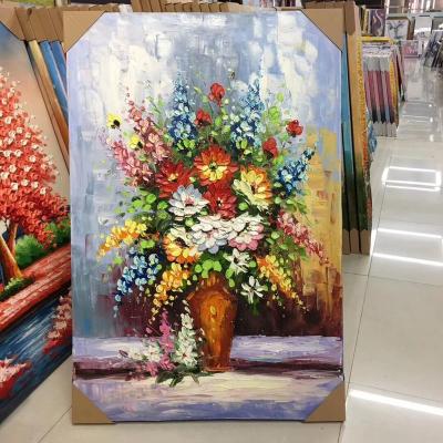 China Classic Flower Oil Painting, Impasto Art Picture, Frameless Picture Frame for sale