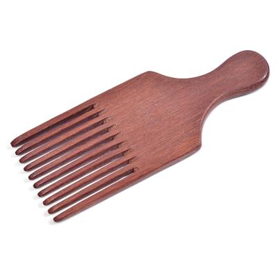 China Salon Beauty Eco-Friendly Nature Logo Bristle Hair Custom Bamboo Beard Brush For Beard Grooming Amodong Wooden Fork Comb for sale