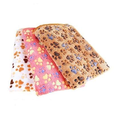 China Viable Pet Flannel Pet Dog Cat Puppy Blankets Pad Mats Cushion Pour Chien Hunde Decke Productos Camas De Para Perros Gato Accessory for sale