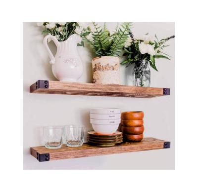 China New Type Foldable Top Selling Popular Product Wall Mounted Storage Rack Wooden Floating Shelf For Room for sale