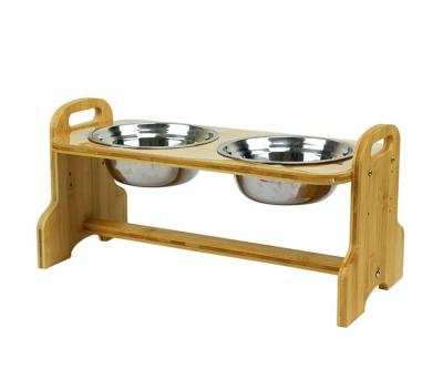 China Viable Wholesale Popular Product Factory Custom Made Custom Animal Wood Tray Pet Bowl Directly for sale