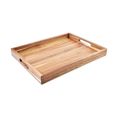 China Best Quality Durable Hot Popular Product Wooden Cutlery Tray For Food for sale