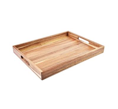 China Durable Unique Hot Selling Design Household Product Household Bubble Tea Dried Fruit Tray In Wooden for sale