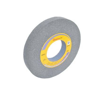 China Green Steel Silicon Carbide Alloy Hardmetal Vitrified Green Silicon Carbide Abrasive Grinding Wheel for sale