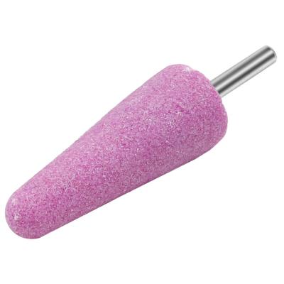 China Long Awl Shape Abrasive High Quality Diamond Mounted Stone Point Grinding Head Wheel For Dremel Rotary Tools for sale