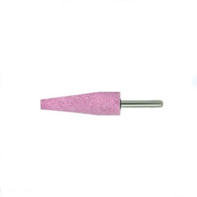 China Truncated Cone Shape Polishing Flat Abrasive Mounted Stone Point Head Grinding Wheel For Dremel Tools Rotary Polishing for sale