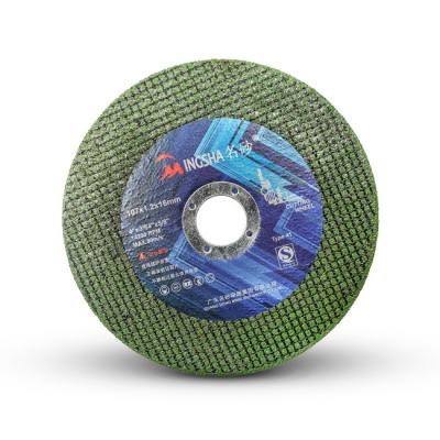 China High Quality 107mm Aluminum Abrasives Cutting Disc Wheel for Steel and Stainless Steel for sale